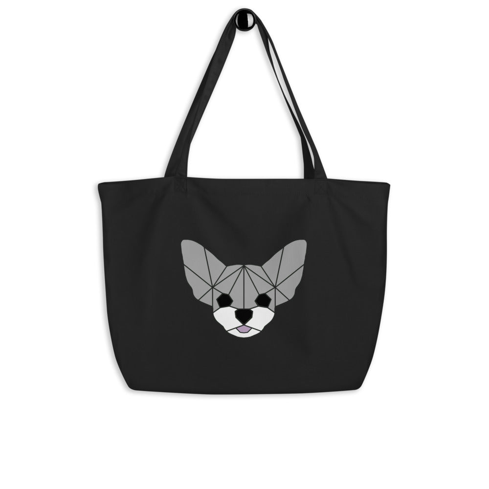 Gray Chihuahua Tote